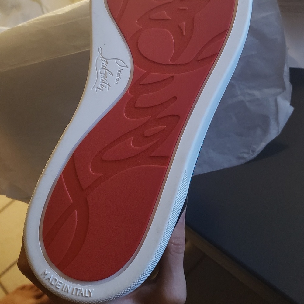 Christian Louboutin Men's Lou Pik Pik High-Top - Picture 7 of 8